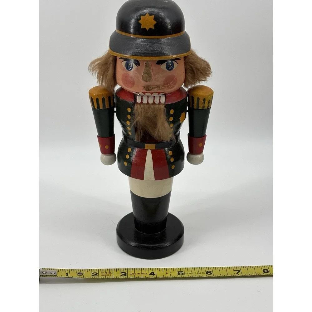Vintage Erzgebirge? German Nutcracker Christmas Holiday Soldier Guard  9.5
